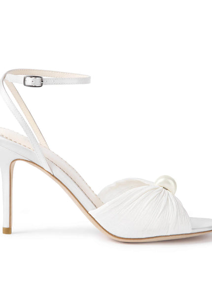 Bella Belle Demi Pearl Tulle Stiletto Bridal Sandals