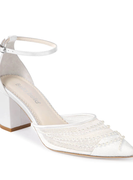 Bella Belle Perla Pearl Block Heels