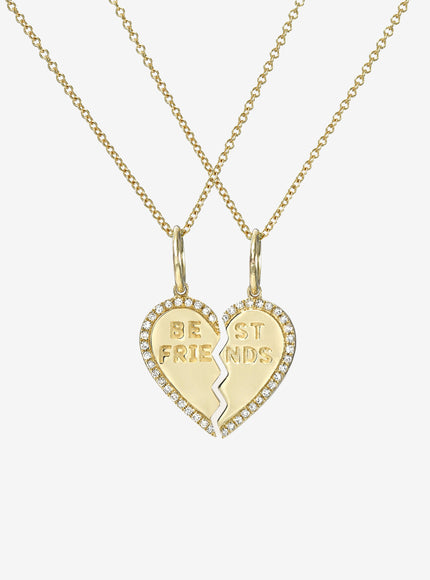Zoe Lev Best Friend Necklace Set