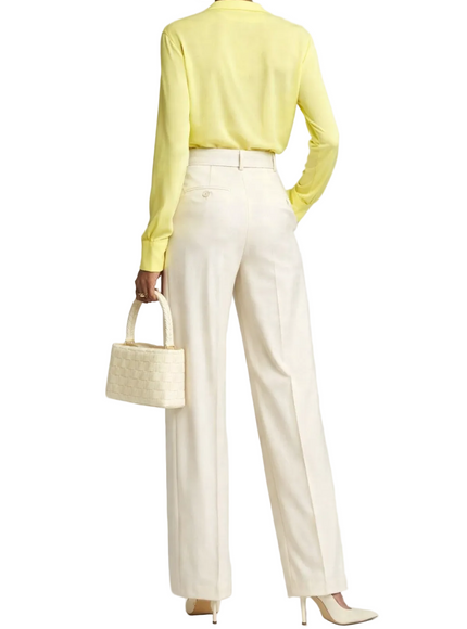 Bottega Veneta Ruffle Collar Button-Up