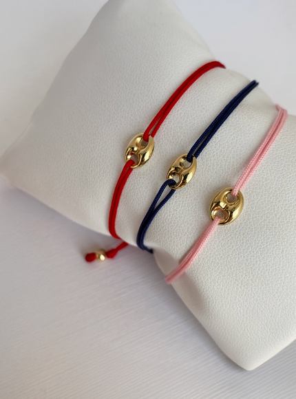 Zoe Lev 14K Gold Button Fortune Bracelet