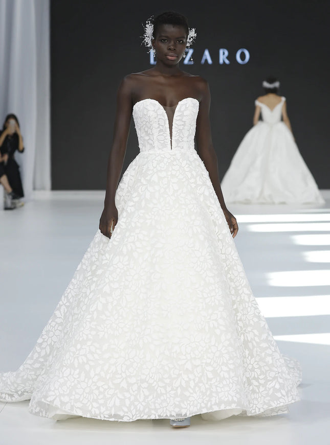Lazaro Maison Perez Cadence Wedding Gown