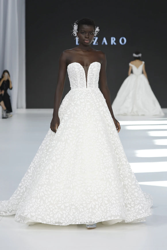 Lazaro Maison Perez Cadence Wedding Gown