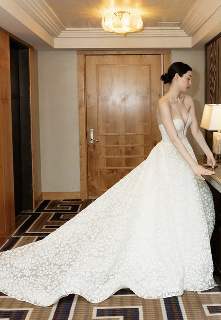 Lazaro Maison Perez Cadence Wedding Gown