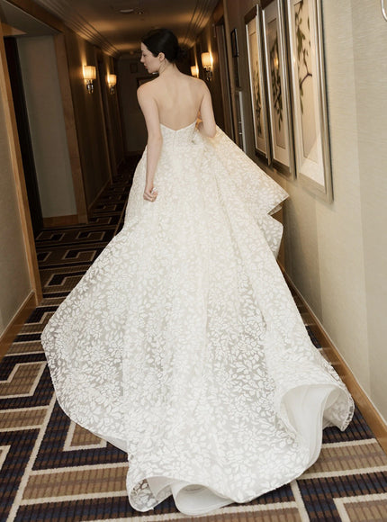 Lazaro Maison Perez Cadence Wedding Gown