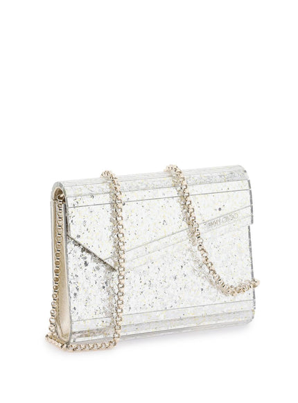 Jimmy Choo candy glittered clutch