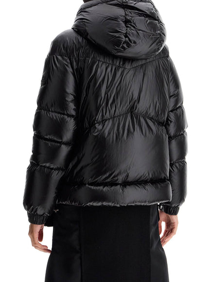 Woolrich Quilted Down Jacket In Black