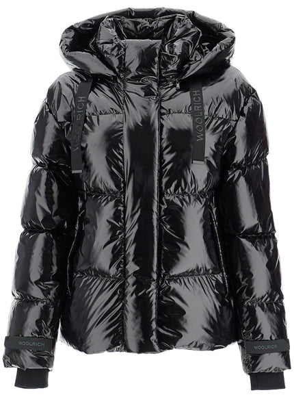 Woolrich shiny nylon down jacket