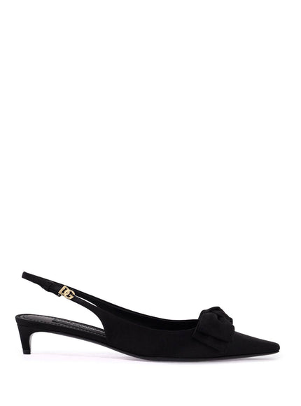 Dolce & Gabbana Sling Back Pumps in Black