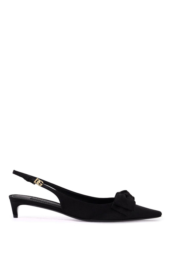 Dolce & Gabbana Sling Back Pumps in Black