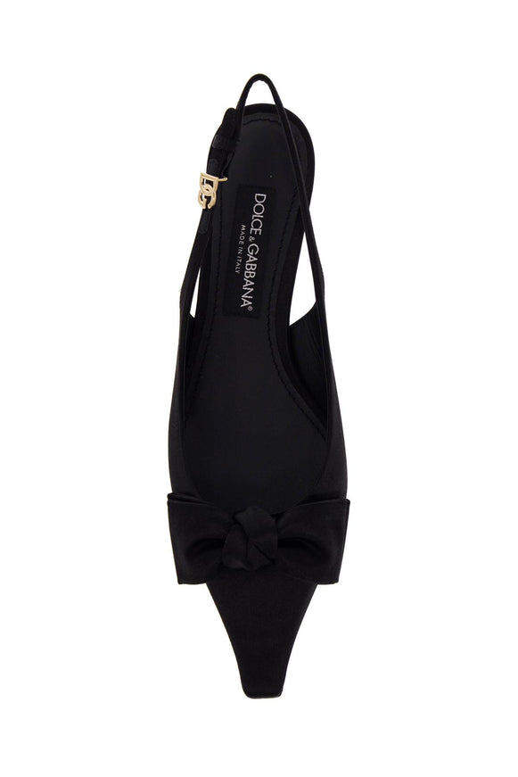 Dolce & Gabbana Sling Back Pumps in Black