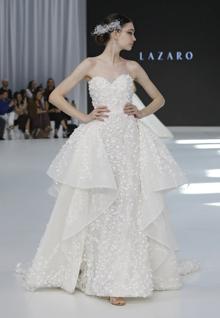 Lazaro Maison Perez Charlotte Wedding Gown