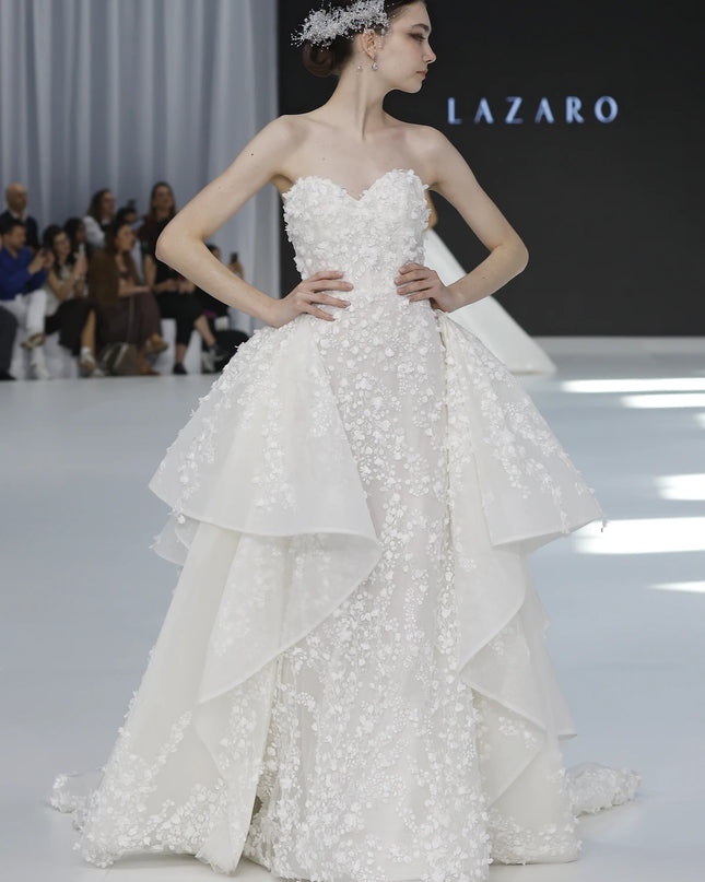 Lazaro Maison Perez Charlotte Wedding Gown