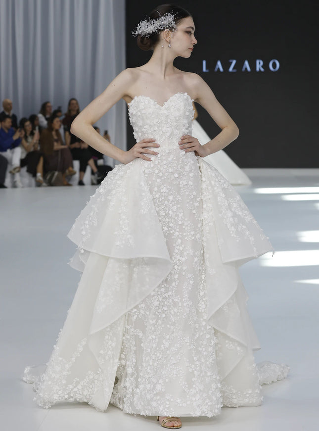 Lazaro Maison Perez Charlotte Wedding Gown