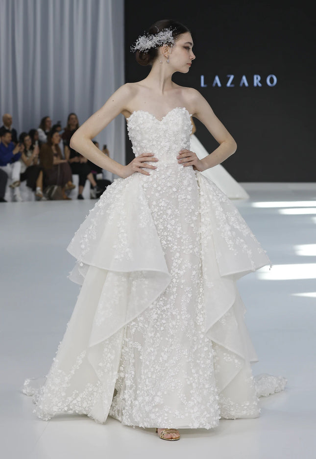 Lazaro Maison Perez Charlotte Wedding Gown