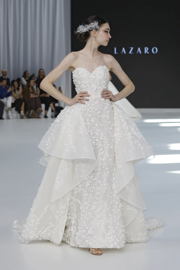 Lazaro Maison Perez Charlotte Wedding Gown