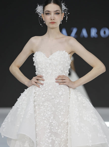 Lazaro Maison Perez Charlotte Wedding Gown