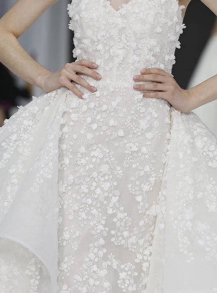 Lazaro Maison Perez Charlotte Wedding Gown