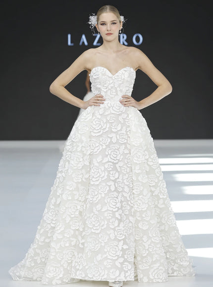 Lazaro Maison Perez Chelsea Wedding Gown