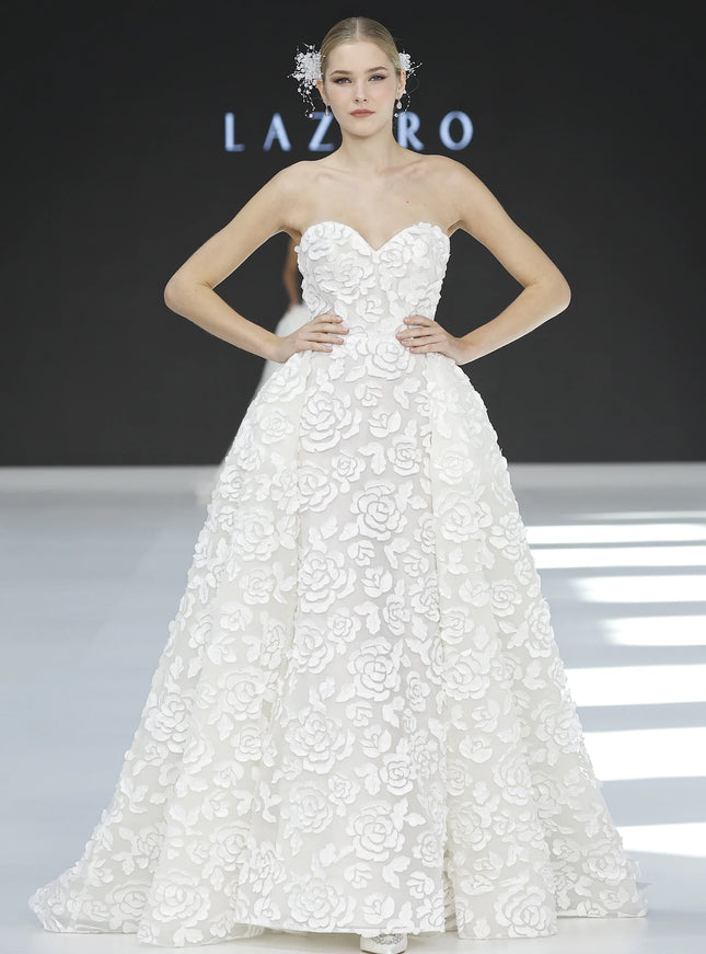 Lazaro Maison Perez Chelsea Wedding Gown