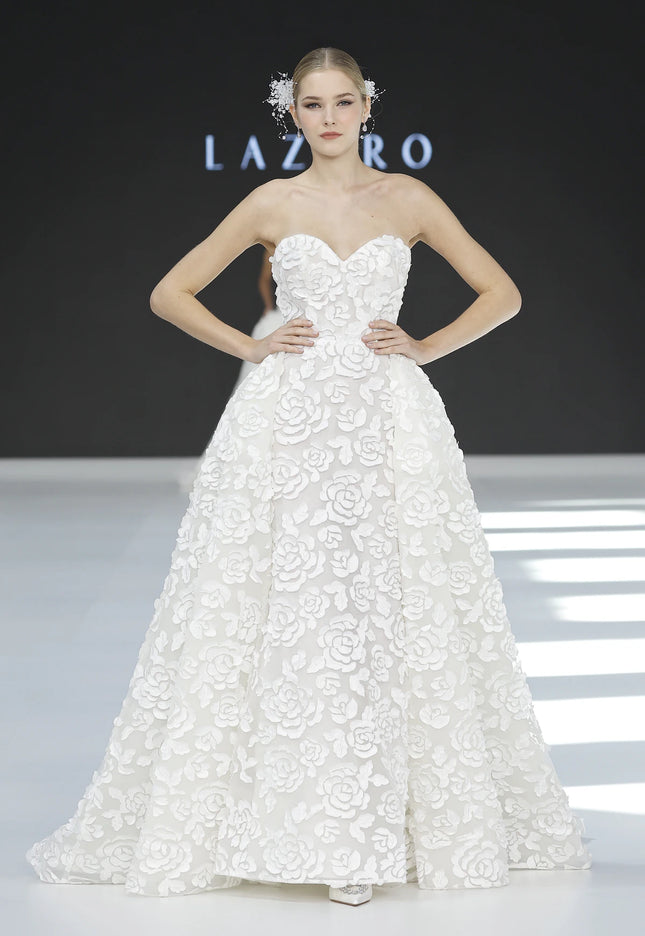 Lazaro Maison Perez Chelsea Wedding Gown