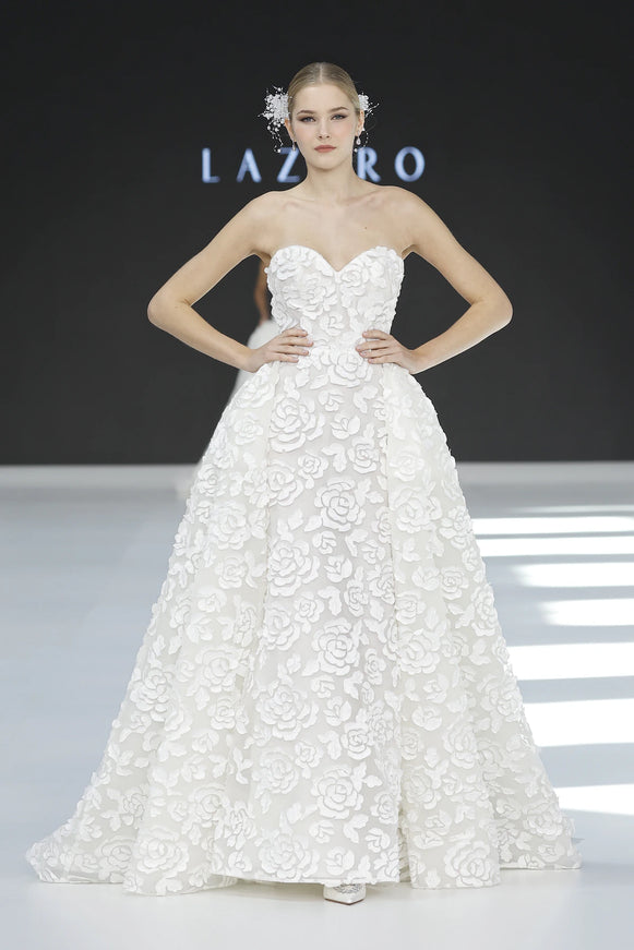 Lazaro Maison Perez Chelsea Wedding Gown