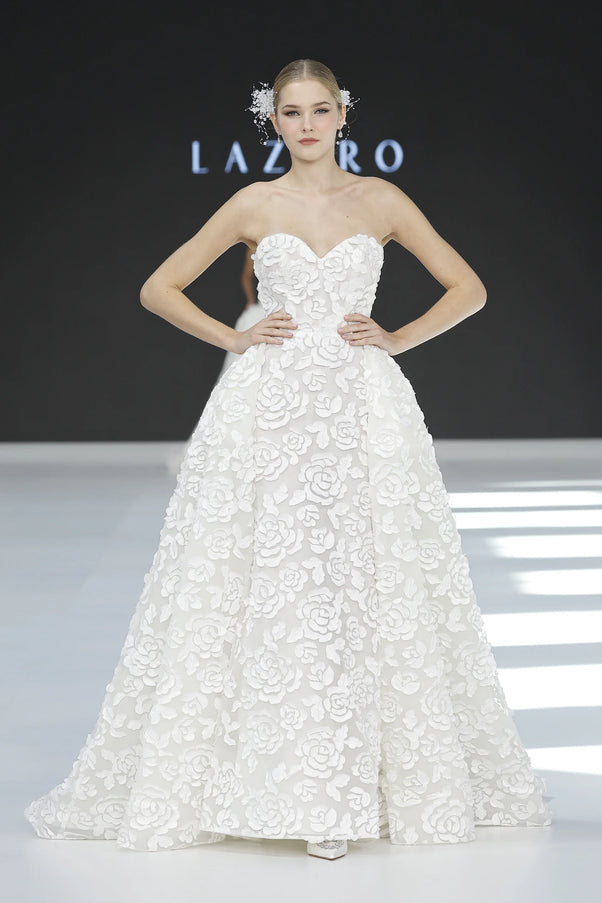 Lazaro Maison Perez Chelsea Wedding Gown