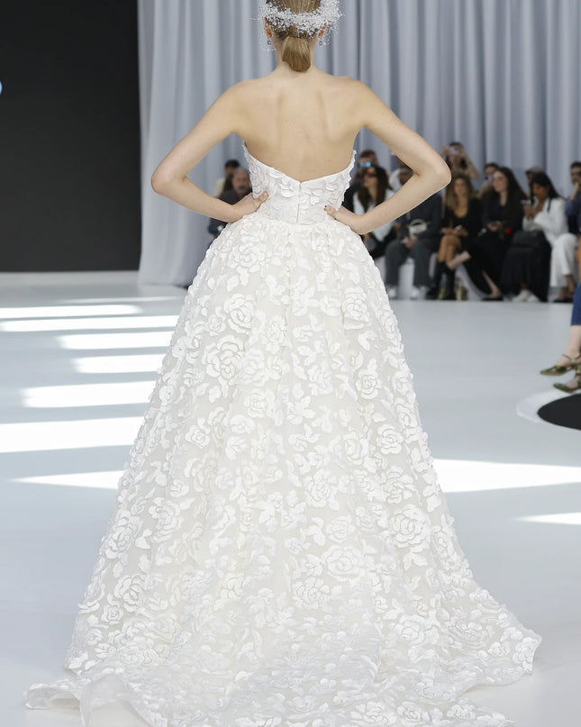 Lazaro Maison Perez Chelsea Wedding Gown