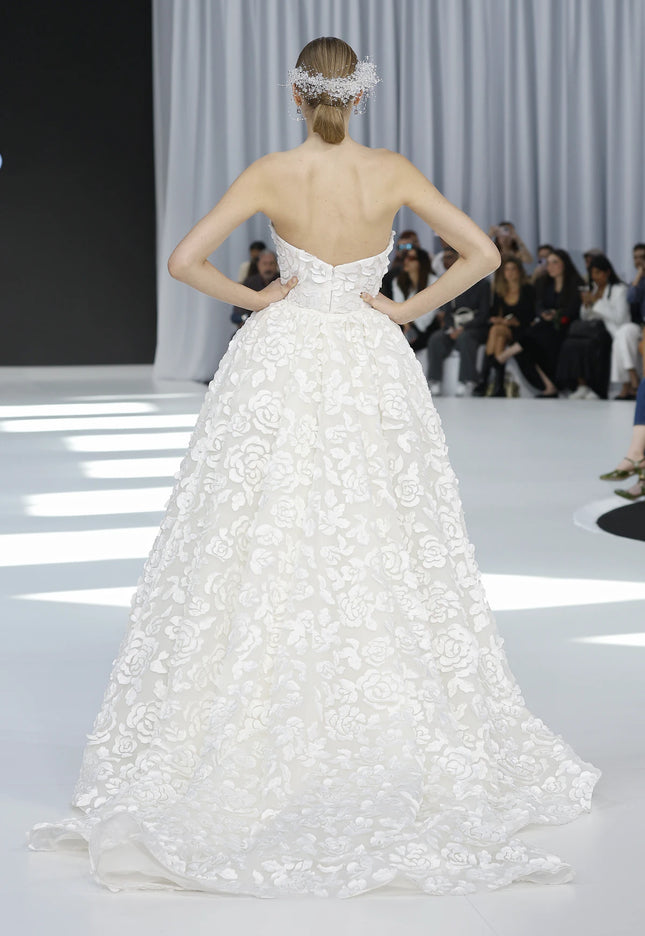 Lazaro Maison Perez Chelsea Wedding Gown