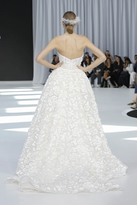 Lazaro Maison Perez Chelsea Wedding Gown