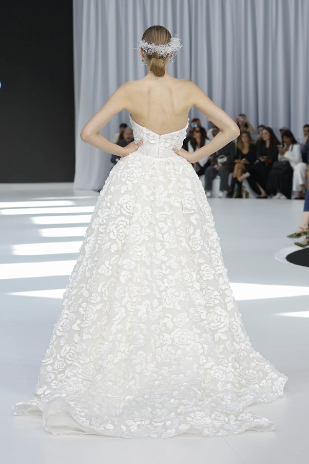 Lazaro Maison Perez Chelsea Wedding Gown