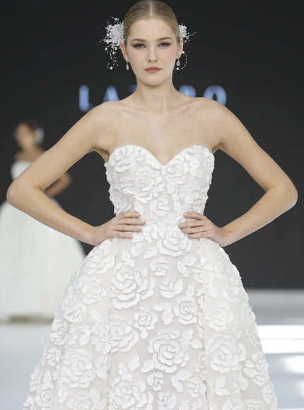 Lazaro Maison Perez Chelsea Wedding Gown