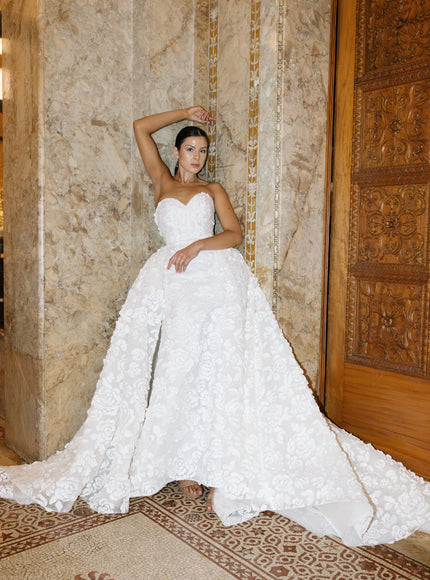 Lazaro Maison Perez Chelsea Wedding Gown