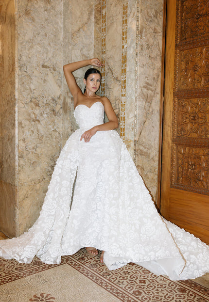 Lazaro Maison Perez Chelsea Wedding Gown