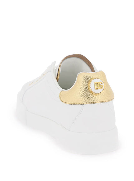 Dolce & Gabbana portofino sneakers with pearl