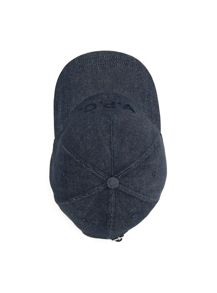 A.P.C. eden denim baseball cap