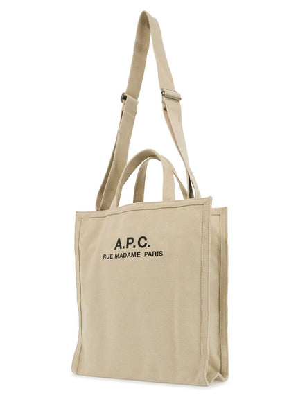 A.P.C. récupération canvas shopping bag