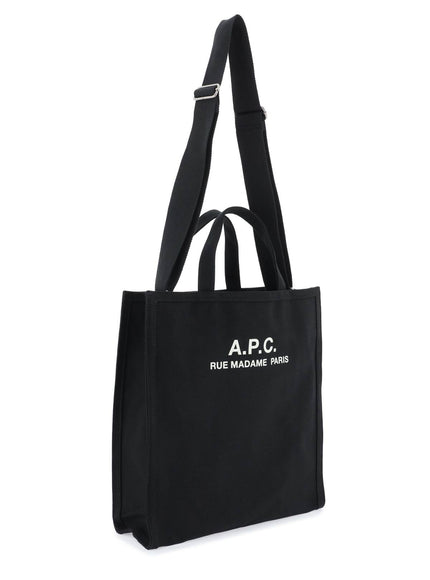 A.P.C. récupération canvas shopping bag