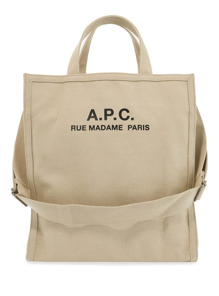 A.P.C. récupération canvas shopping bag