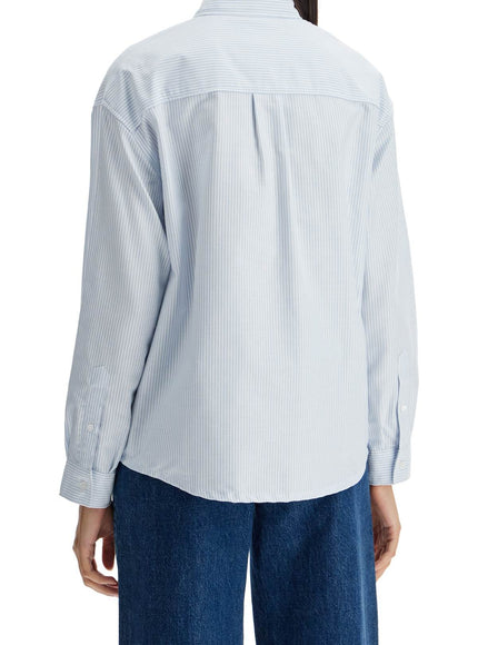 A.P.C. striped boyfriend shirt