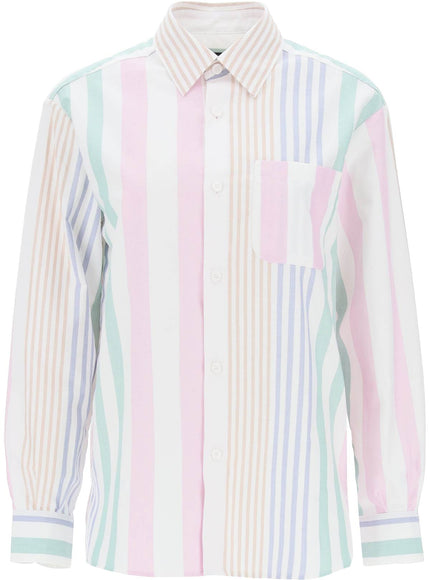 A.P.C. sela striped oxford shirt