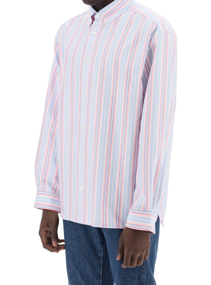 A.P.C. mathias striped oxford shirt