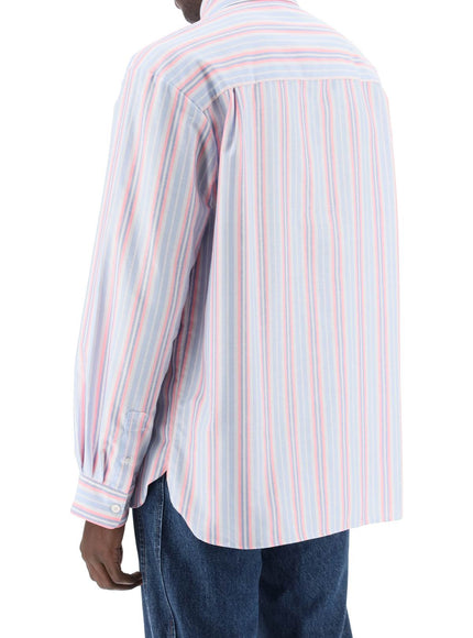 A.P.C. mathias striped oxford shirt