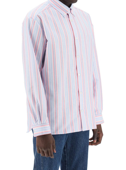 A.P.C. mathias striped oxford shirt