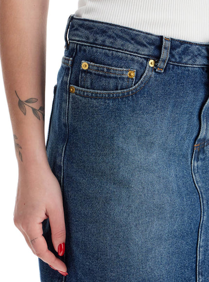 A.P.C. denim mini skirt