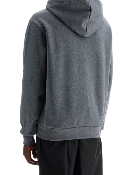 A.P.C. hooded sweatshirt with flocked