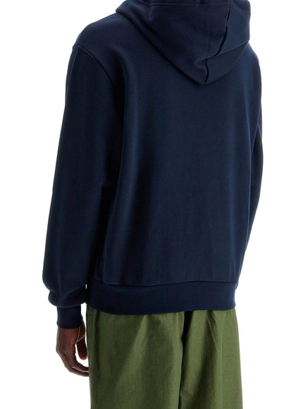 A.P.C. hooded sweatshirt with flocked