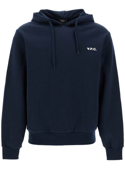 A.P.C. hooded sweatshirt with flocked