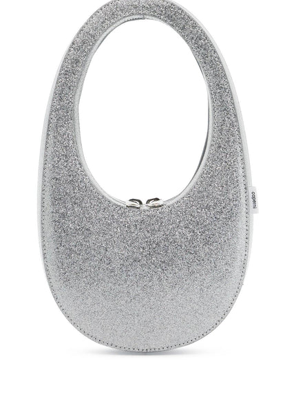 Coperni glittered swipe mini hobo bag