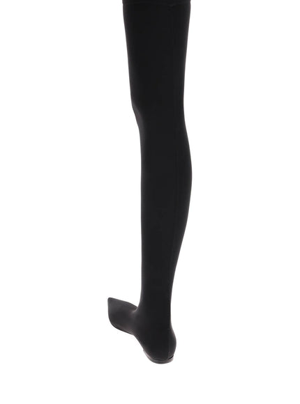 Dolce & Gabbana stretch jersey thigh-high boots